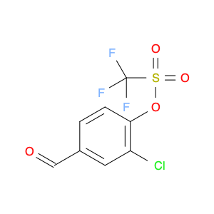 Methanesulfonic acid, trifluoro-, 2-chloro-4-formylphenyl ester