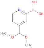 [4-(Dimethoxymethyl)pyridin-2-yl]boronic acid