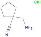 1-(Aminomethyl)cyclopentanecarbonitrile hydrochloride