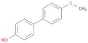 [1,1'-Biphenyl]-4-ol, 4'-(methylthio)-