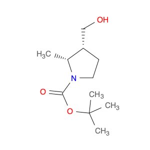 cis-Tert-butyl 3-(hydroxymethyl)-2-methylpyrrolidine-1-carboxylate