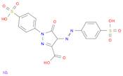 1H-Pyrazole-3-carboxylic acid,4,5-dihydro-5-oxo-1-(4-sulfophenyl)-4-[(4-sulfophenyl)azo]-, triso...