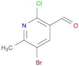 5-Bromo-2-chloro-6-methyl-pyridine-3-carbaldehyde