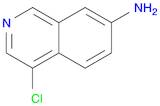 4-Chloroisoquinolin-7-amine