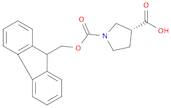 (R)-1-(((9H-Fluoren-9-yl)methoxy)carbonyl)pyrrolidine-3-carboxylic acid