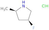 (2R,4S)-4-Fluoro-2-methylpyrrolidine hydrochloride