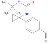 tert-Butyl N-[1-(4-formylphenyl)cyclopropyl]carbamate