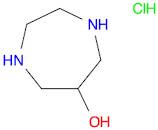 1,4-Diazepan-6-ol 2hcl