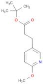 tert-Butyl 3-(6-methoxypyridin-3-yl)propanoate