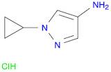 1-Cyclopropyl-1H-pyrazol-4-amine hydrochloride