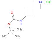 tert-Butyl 2-azaspiro[3.3]heptan-6-ylcarbamate hydrochloride