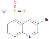 3-Bromo-5-(methylsulfonyl)quinoline