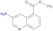 Methyl 3-aminoquinoline-5-carboxylate