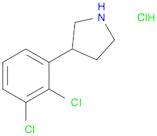 3-(2,3-Dichlorophenyl)pyrrolidine hydrochloride