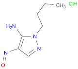 1-butyl-4-Nitroso-1H-pyrazol-5-amine hydrochloride