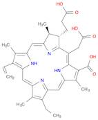 21H,23H-Porphine-7-propanoic acid,3-carboxy-5-(carboxymethyl)-13-ethenyl-18-ethyl-7,8-dihydro-2,8,…