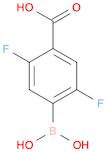 4-Carboxy-2,5-difluorophenylboronic acid