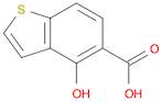 Benzo[b]thiophene-5-carboxylic acid, 4-hydroxy-