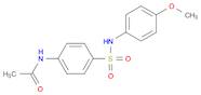 Acetamide, N-[4-[[(4-methoxyphenyl)amino]sulfonyl]phenyl]-