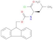 Carbamic acid, [(1R)-1-(chlorocarbonyl)-3-methylbutyl]-,9H-fluoren-9-ylmethyl ester