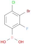 3-Bromo-4-chloro-2-fluorophenylboronic acid