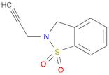 1,2-Benzisothiazole,2,3-dihydro-2-(2-propyn-1-yl)-,1,1-dioxide