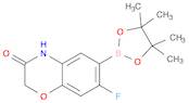 7-Fluoro-3-oxo-2h,4h-benzo[b][1,4]oxazine-6-boronic acid pinacol ester