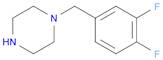 Piperazine, 1-[(3,4-difluorophenyl)methyl]-