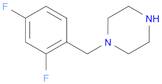 Piperazine, 1-[(2,4-difluorophenyl)methyl]-