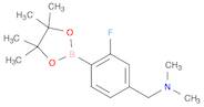 4-(Dimethylaminomethyl)-2-fluorophenylboronic acid, pinacol ester