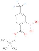 (2-((Neopentyloxy)carbonyl)-5-(trifluoromethyl)phenyl)boronic acid