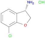 (S)-7-Chloro-2,3-dihydrobenzofuran-3-amine hydrochloride