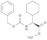 Cyclohexaneacetic acid, a-[[(phenylmethoxy)carbonyl]amino]-, methylester, (aS)-