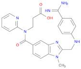 b-Alanine,N-[[2-[[[4-(aminoiminomethyl)phenyl]amino]methyl]-1-methyl-1H-benzimidazol-5-yl]carbonyl…