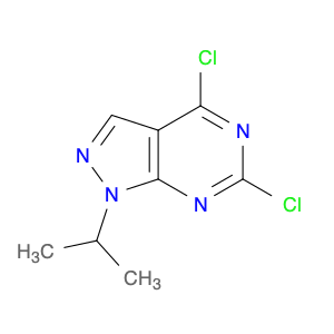 1H-Pyrazolo[3,4-d]pyrimidine, 4,6-dichloro-1-(1-methylethyl)-