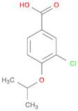 Benzoic acid, 3-chloro-4-(1-methylethoxy)-