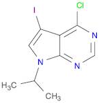 7H-Pyrrolo[2,3-d]pyrimidine, 4-chloro-5-iodo-7-(1-methylethyl)-