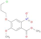 Methyl 4-(3-chloropropoxy)-5-methoxy-2-nitrobenzoate