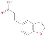 5-Benzofuranpropanoicacid, 2,3-dihydro-