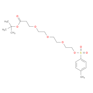 Propanoic acid,3-[2-[2-[2-[[(4-methylphenyl)sulfonyl]oxy]ethoxy]ethoxy]ethoxy]-,1,1-dimethylethy...