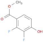 Benzoic acid, 2,3-difluoro-4-hydroxy-, methyl ester