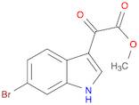 Methyl 2-(6-Bromo-1h-Indol-3-Yl)-2-Oxoacetate