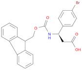 Benzenepropanoic acid,4-bromo-Î²-[[(9H-fluoren-9-ylmethoxy)carbonyl]amino]-,(bR)-