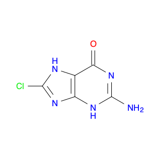 6H-Purin-6-one, 2-amino-8-chloro-1,7-dihydro-