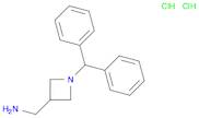 (1-Benzhydrylazetidin-3-yl)methanamine dihydrochloride