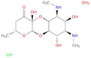 4H-Pyrano[2,3-b][1,4]benzodioxin-4-one,decahydro-4a,7,9-trihydroxy-2-methyl-6,8-bis(methylamino)-,…