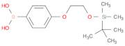 Boronic acid, [4-[2-[[(1,1-dimethylethyl)dimethylsilyl]oxy]ethoxy]phenyl]-