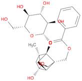 b-D-Glucopyranoside,(1aR,2S,3aR,5R,5aR,5bS)-5b-[(benzoyloxy)methyl]tetrahydro-5-hydroxy-2-methyl...