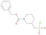 Benzyl 3-((chlorosulfonyl)methyl)piperidine-1-carboxylate