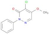 4-Chloro-5-methoxy-2-phenylpyridazin-3(2H)-one